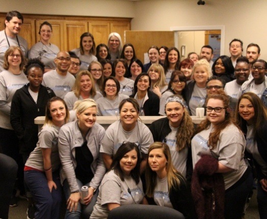 Group photo during Copperas Cove community event